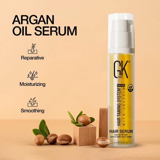 GK HAIR oil dropper closeup highlighting precise application and control