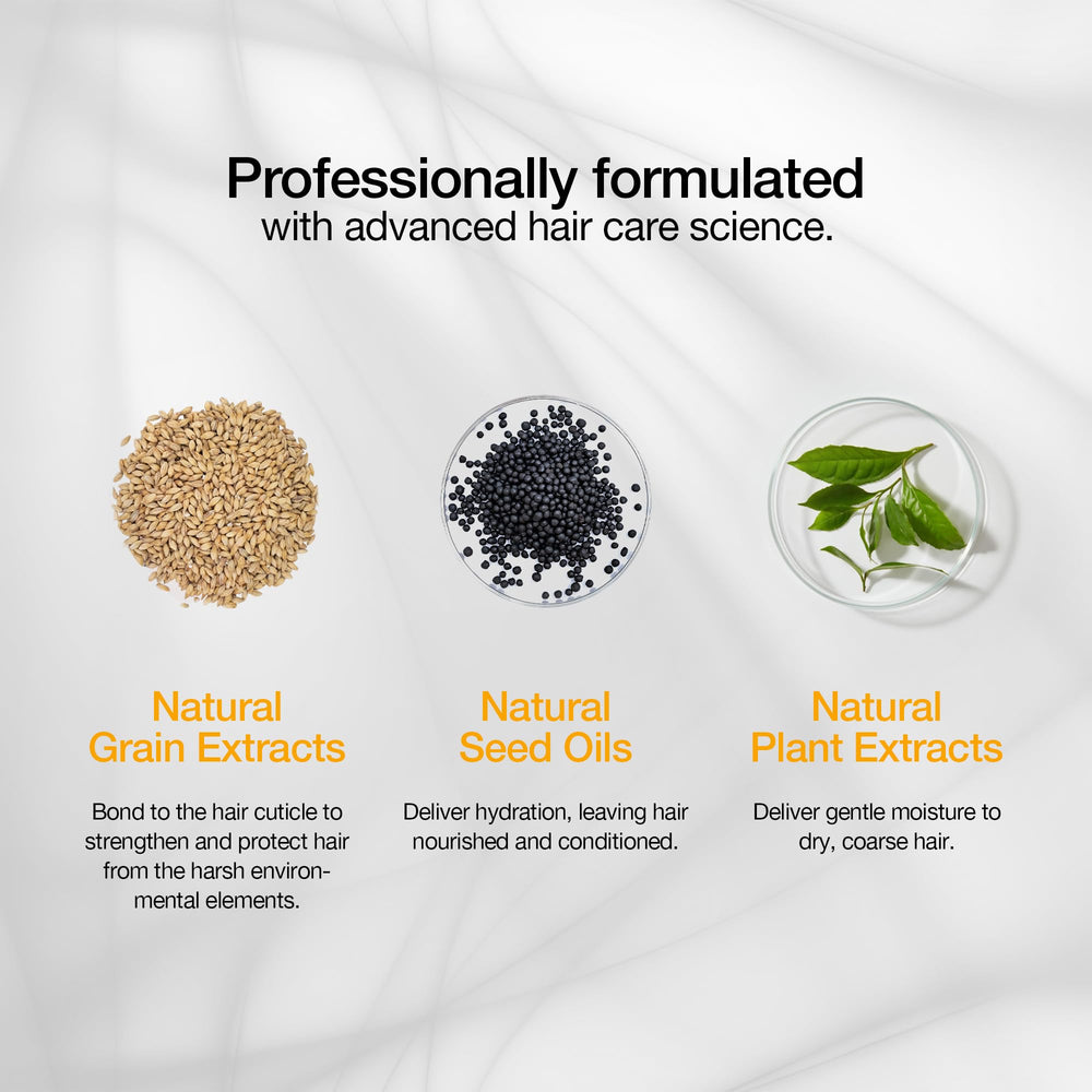 GK HAIR used on color-treated hair showing vibrant shine and color protection