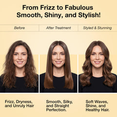 GK HAIR label ingredients close-up showing keratin complex and seed extracts