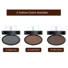 GL-Turelifes powder pan open showing light brown pigment for natural brows