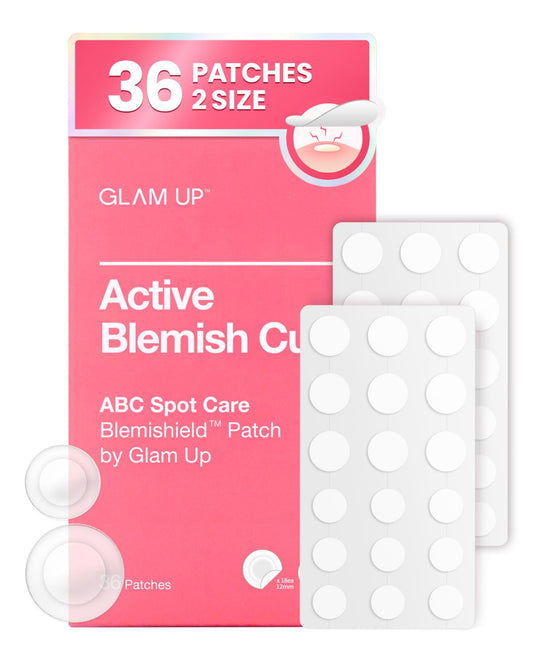 GLAM UP front packaging showing product and count with clear branding and benefits