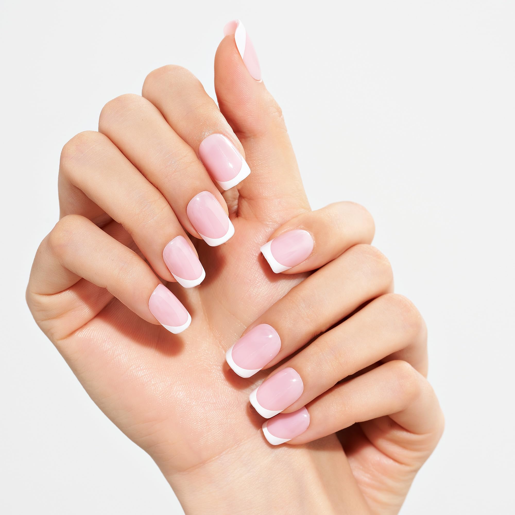 GLAMERMAID application step with glue demonstrating quick use