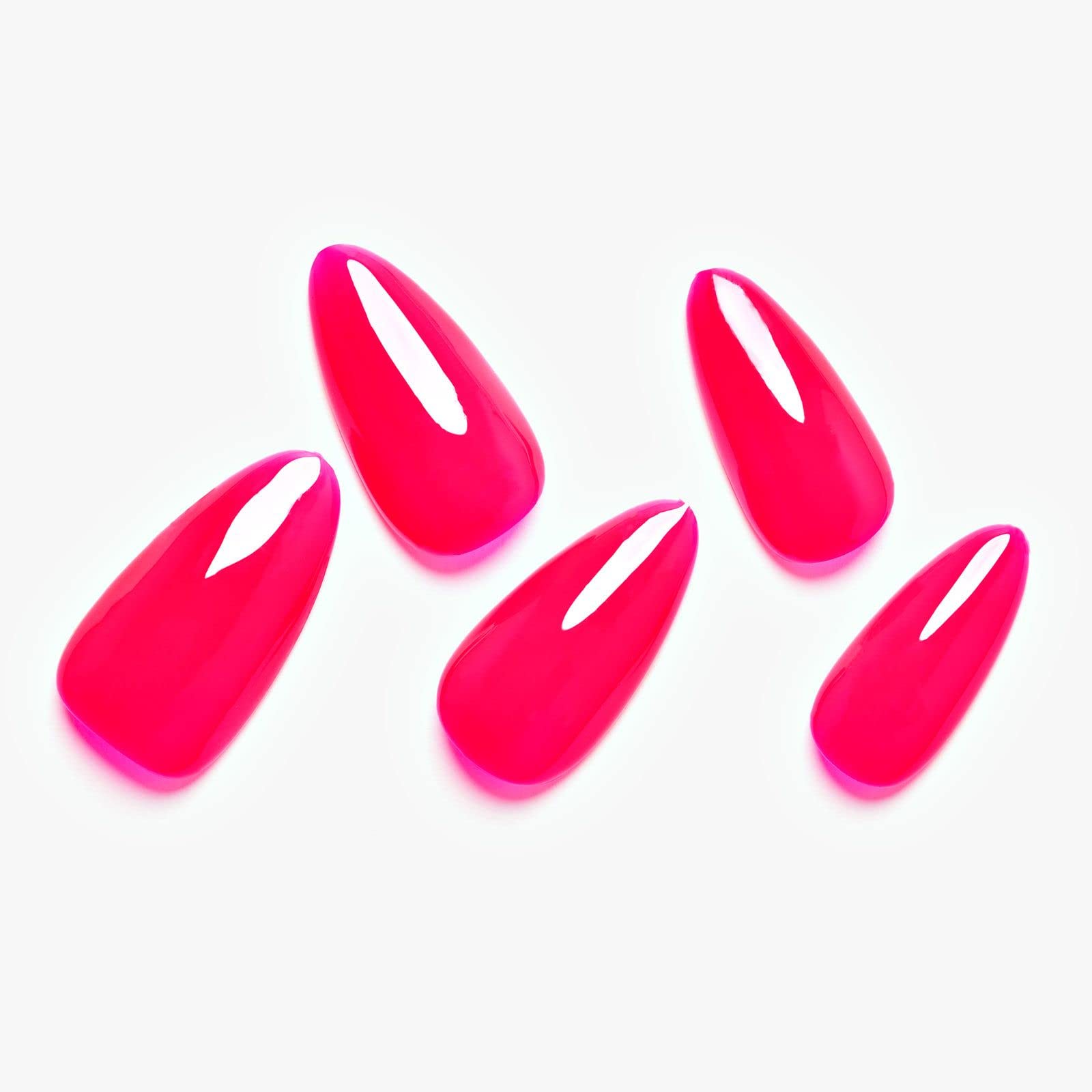 GLAMERMAID nail application using adhesive, ensures secure long-lasting wear benefit