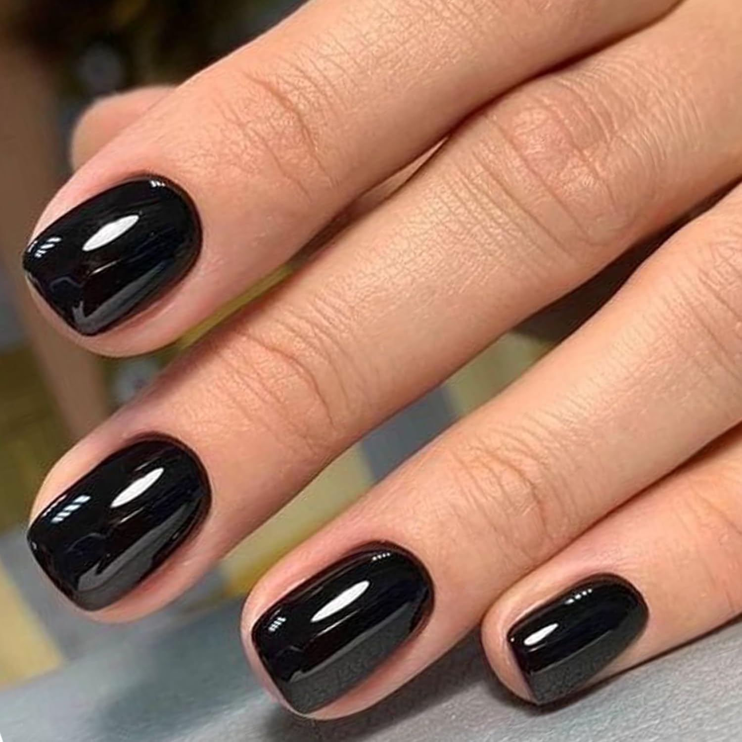 GLAMERMAID close-up of gel finish texture highlighting durable shine and polish-free finish