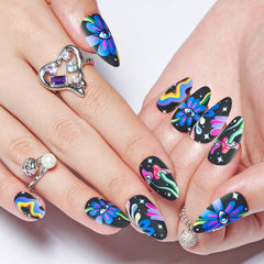 GLAMERMAID front packaging showing themed nails and kit benefits