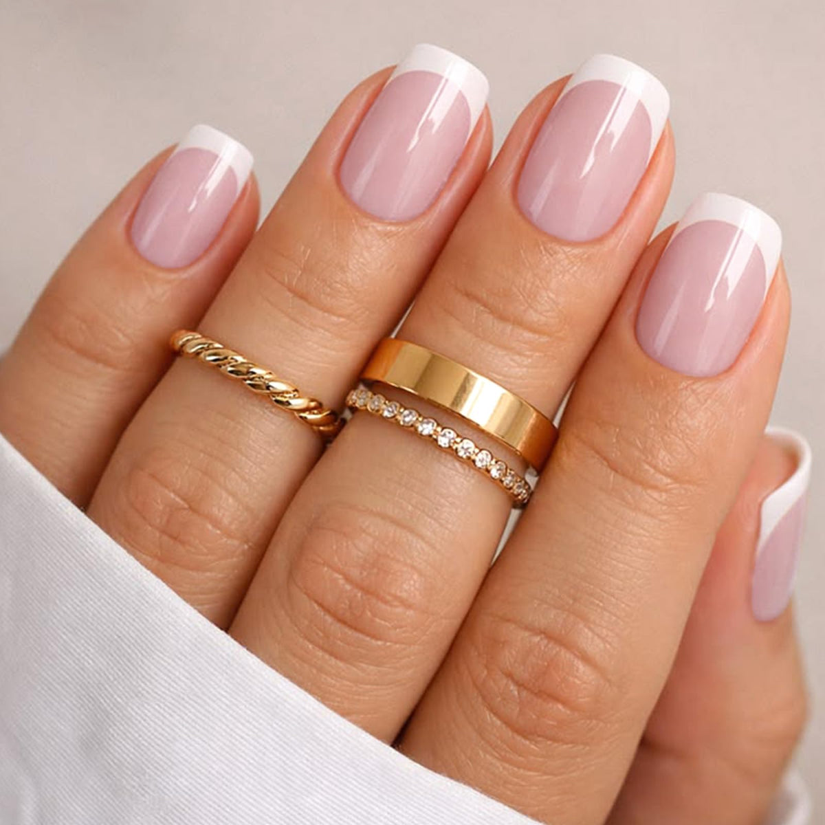 GLAMERMAID front packaging showing full press-on nail kit benefits