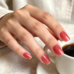 GLAMERMAID glossy sheen surface close-up demonstrating gel-like shine without polish
