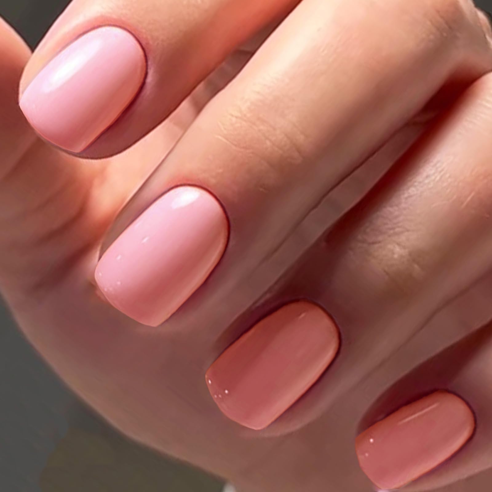 GLAMERMAID hand holding nail to show true size