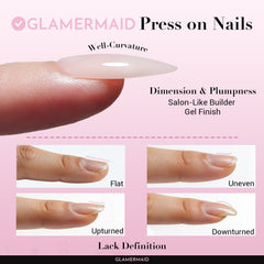 GLAMERMAID lifestyle scene at party showing quick salon-look convenience