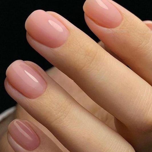 GLAMERMAID front packaging showing nude pink set and benefits