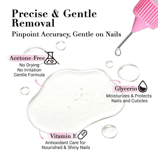 GLAMERMAID precision needle cap close-up for exact drops