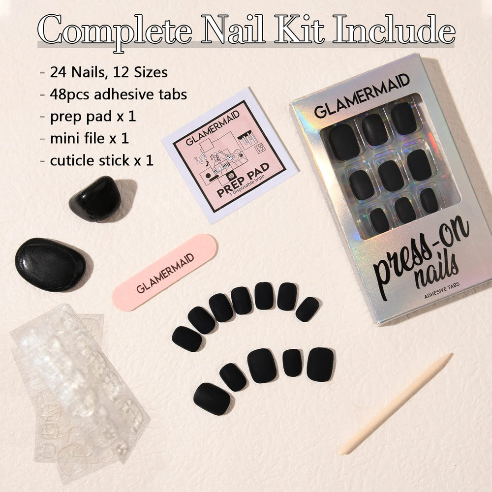 GLAMERMAID side profile illustrating thicker tip and thin cuticle edge