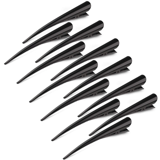 GLAMFIELDS front pack of 12 clips showing professional salon supply benefits