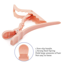 GLAMFIELDS close detail of wide teeth showing secure sectioning without hair dents benefit