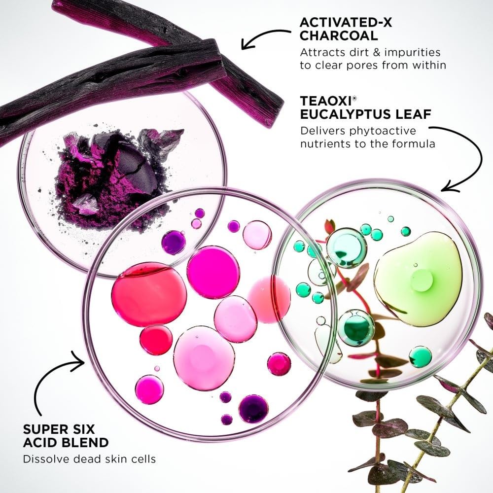 Glamglow SUPERMUD being applied to cheek demonstrating deep-cleaning benefits
