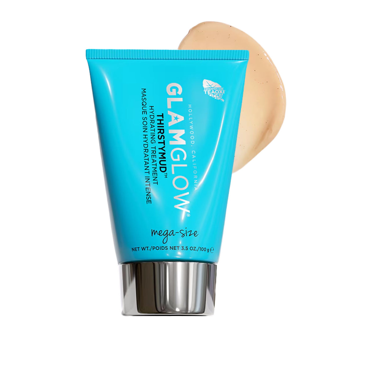 Glamglow front jar showing product and branding for easy identification and shelf appeal