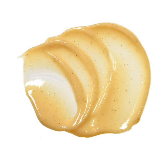 Glamglow mask texture close-up highlighting creamy hyaluronic-rich formula for deep hydration