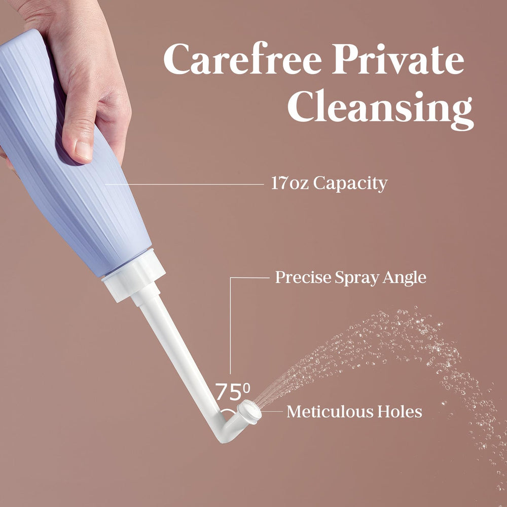 Glamommy cooling spray emitting mist to soothe swelling and refresh skin