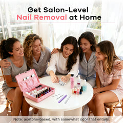 Glamonade bottle on salon counter ready for professional use
