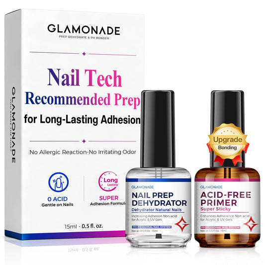 Glamonade front packaging showing kit benefits and professional presentation