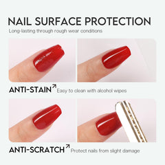 Glamonade label close-up showing ingredients and anti-yellowing benefit