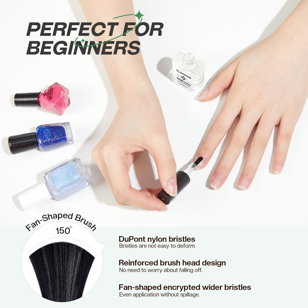 Glamonade label and ingredient list showing gentle formula benefit