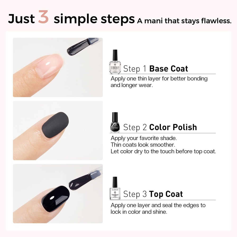 glamonade lifestyle manicure scene showing professional-looking at-home results