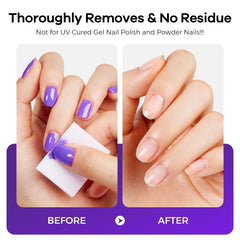 Glamonade formula texture close-up highlighting non-acetone smooth action