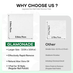 Glamonade wipes inside a purse travel kit showing portability and on-the-go polish changes