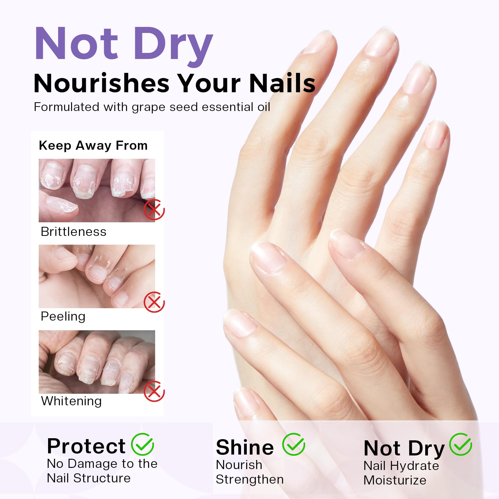 Glamonade in-use soaked cotton under foil for efficient gel removal