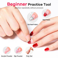 Glamonade used with glitter nail art for mess-free application