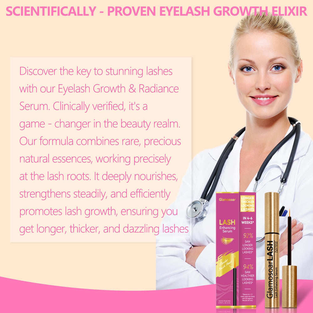 Glamosoar being applied at night illustrating simple bedtime routine benefit