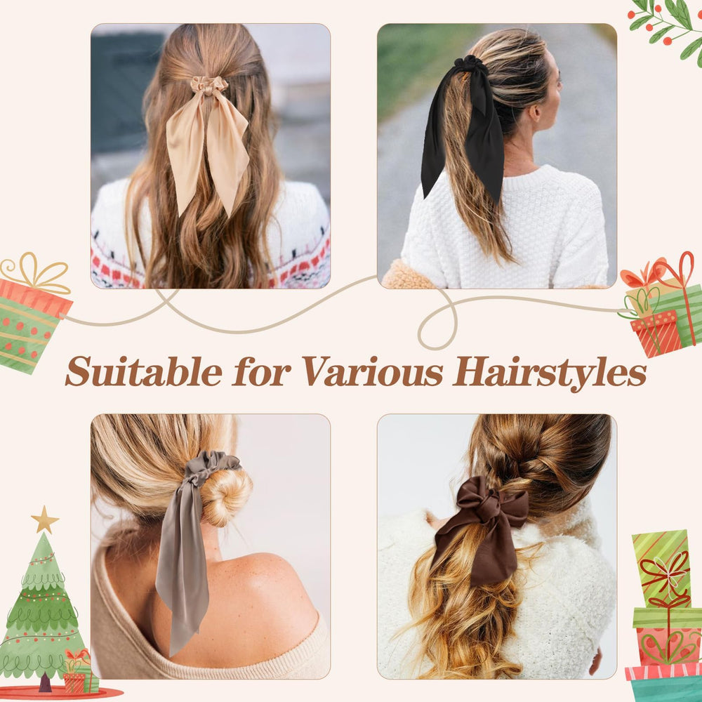 Glaudmeiss scrunchie beside coin showing compact size and stretchable design