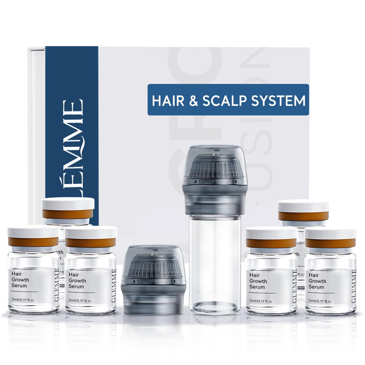 Glemme front packaging showing kit components and benefits