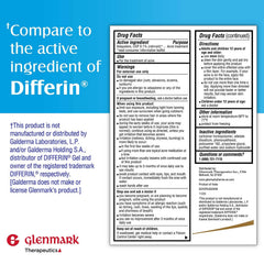 Close-up of Glenmark tube cap and nozzle highlighting precise dispensing