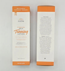 GLEOW in bathroom setting showing everyday routine benefit and travel-friendly size