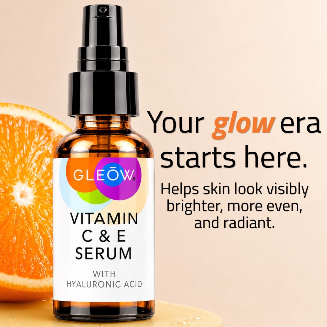 GLEOW pipette dispensing serum droplet highlighting precise application benefit