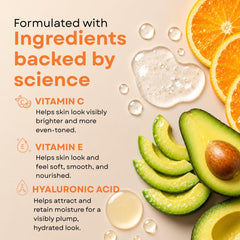 GLEOW closeup of serum texture illustrating lightweight hydrating finish