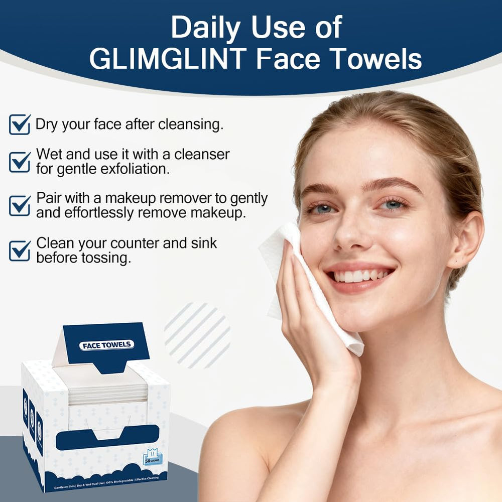 GLIMGLINT towel in travel bag promoting portability and hygiene
