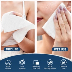 GLIMGLINT towel beside ruler illustrating compact size and convenience