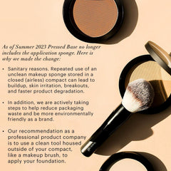 Glo Skin Beauty shade comparison on jawline illustrating Golden Medium match and natural look