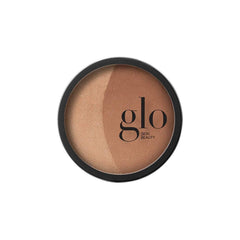 Glo Skin Beauty compact front view showing polished bronzer for natural warmth