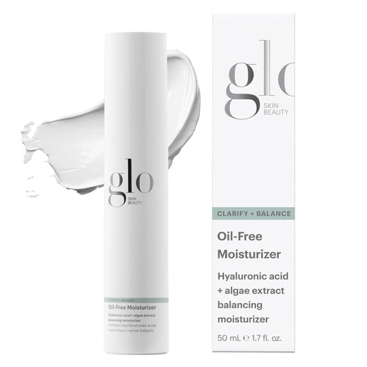 Glo Skin Beauty front packaging shows sleek bottle and benefits