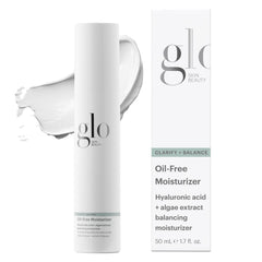 Glo Skin Beauty front packaging shows sleek bottle and benefits