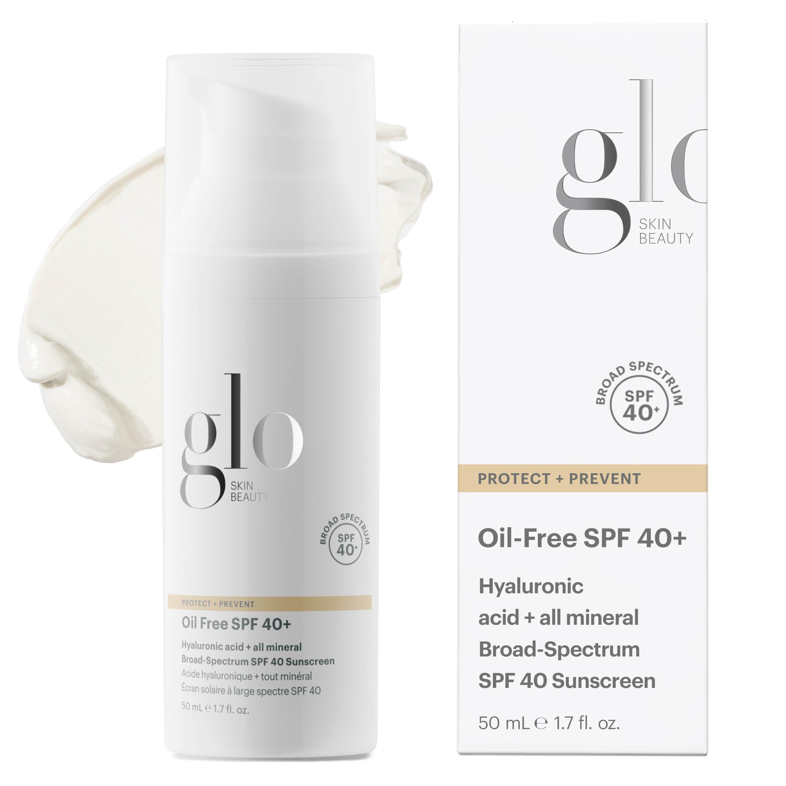 Glo Skin Beauty front tube showing product branding and size, convenient travel benefit