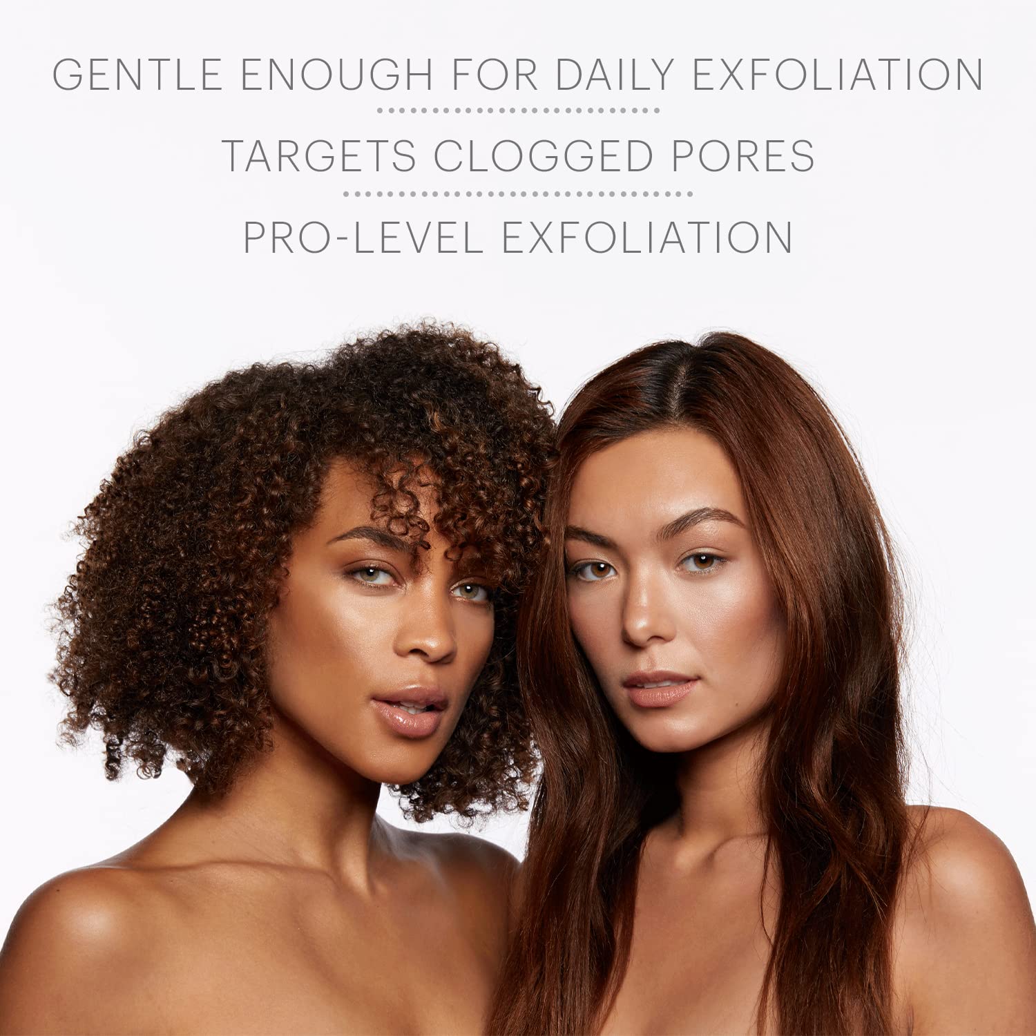 Glo Skin Beauty gel on hand lather showing gentle cleansing action and texture
