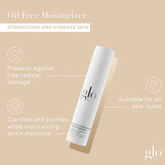 Glo Skin Beauty pump dispense detail demonstrating easy, mess-free use