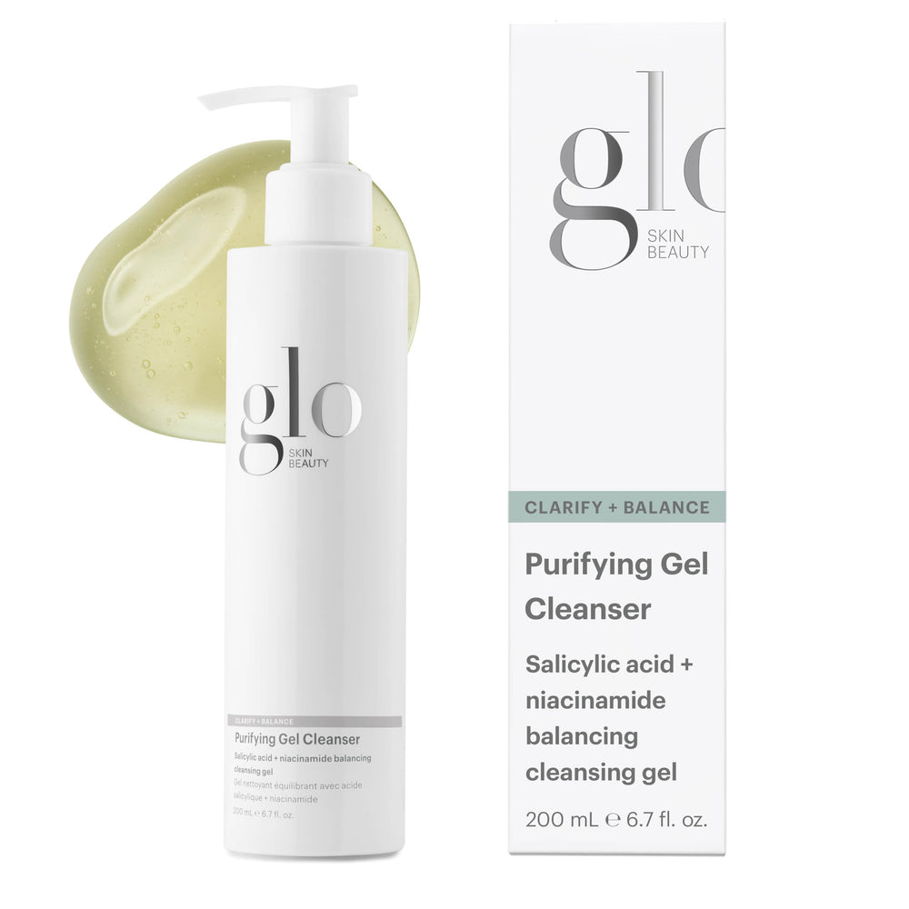 Glo Skin Beauty bottle front-facing shows packaging and easy identification benefit