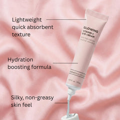 Global Beauty Care ingredient visual with vitamin C and niacinamide, emphasizes brightening