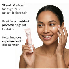 Global Beauty Care cream texture close-up, highlights lightweight absorbency
